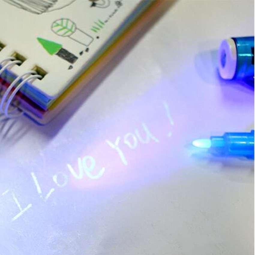 1PC A4 A5 LED Luminous Drawing Board Graffiti Doodle Drawing Tablet Magic Draw With Light-Fun Fluorescent Pen Educational Toy